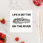 LIFE IS BETTER ON THE RIVER SERVET (Insitu)