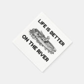 LIFE IS BETTER ON THE RIVER SERVET (Hoek)