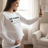 Life Is Better Shirt op maat met Kind Naam