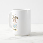 Life is Better with a Book Coffee/Tea Mug Koffiemok (Voorkant links)