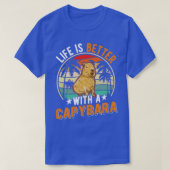 Life Is Better With A Capybara  9  T-shirt (Design voorkant)