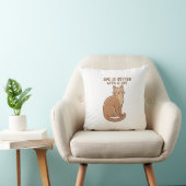 Life Is Better With a Cat – Cute Cat Lover Design Kussen (Stoel)