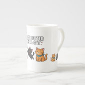 Life Is Better With A Cat Porselein Kop (Voorkant rechts)