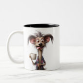 LIFE IS BETTER WITH A COFFEE, DOG TWEEKLEURIGE KOFFIEMOK (Links)