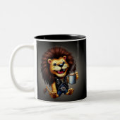 LIFE IS BETTER WITH A COFFEE, LION TWEEKLEURIGE KOFFIEMOK (Links)