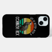 Life Is Better With A Cornish Rex Case-Mate iPhone Case (Achterkant (horizontaal))