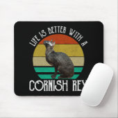 Life Is Better With A Cornish Rex Muismat (Met muis)