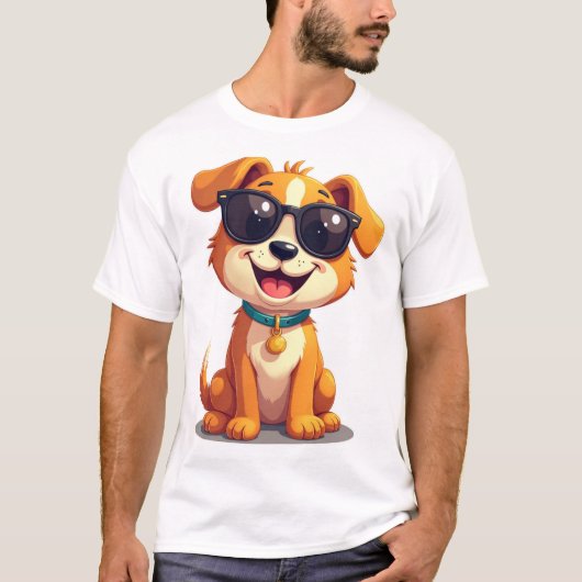 Life Is Better With a Dog – Cute Dog Lover T-Shirt (Voorkant)