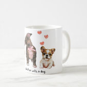 Life is better with a dog koffiemok (Voorkant rechts)