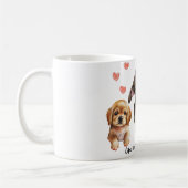 Life is better with a dog koffiemok (Links)