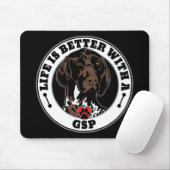 Life Is Better With A GSP Dog Breed Muismat (Met muis)