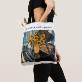 Life is better with a piano - awesome totebag! tote bag (Dichtbij)