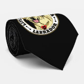 Life is Better With A White Labrador Dog Breed Stropdas (Opgerold)