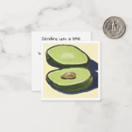 Life is Better with Avocados Notitiekaartje