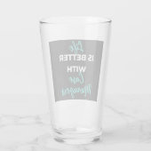 Life Is Better With Case Managers Glas (Achterkant)