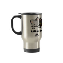 Life Is Better with Cats Cute Cat Sticker