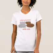 Life is Better with Cats Pink T-shirt (Voorkant)