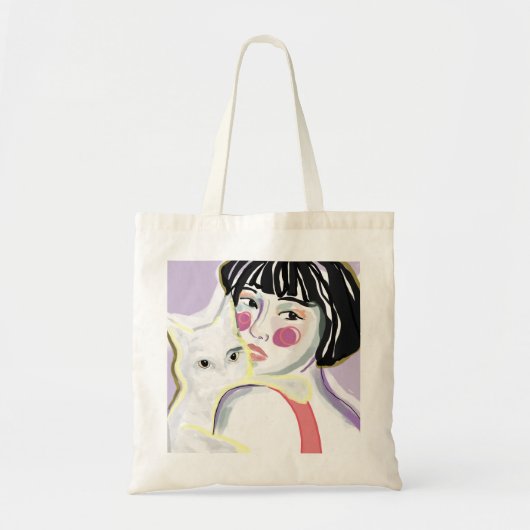 LIFE IS BETTER WITH CATS TOTE BAG (Voorkant)