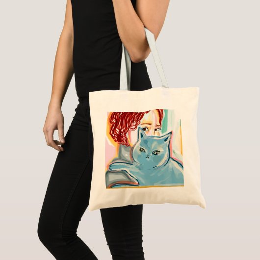 LIFE IS BETTER WITH CATS TOTE BAG (Voorkant (product))