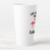 life is better with flamingo latte mok (Voorkant)