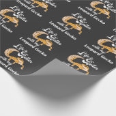 Life is Better with my Leopard Gecko Cadeaupapier (Hoek)