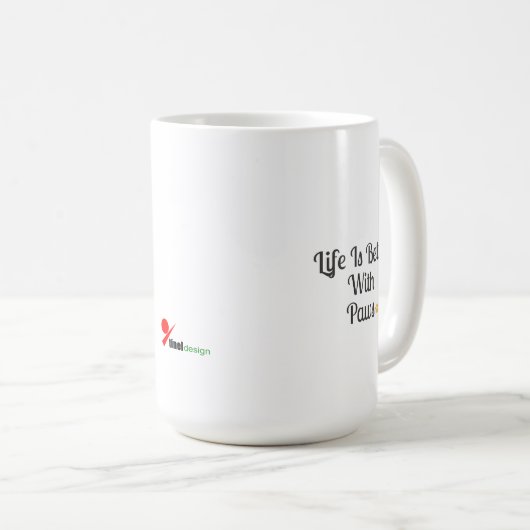 Life Is Better With Paws Koffiemok (Voorkant rechts)