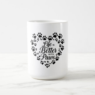 Life Is Better with Paws Mug Koffiemok