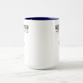 Life Is Better With Puppy Dogs Cute Dog Lover Mok (Midden)