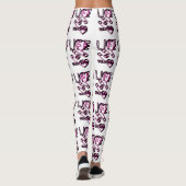 Life Is Colourful - Designerlogo Leggings (Achterkant)
