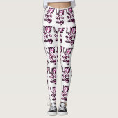 Life Is Colourful - Designerlogo Leggings (Voorkant)