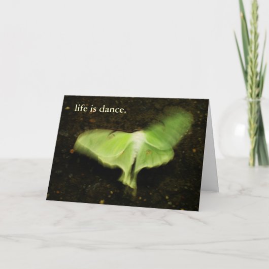 life is dance. kaart (Voorkant)