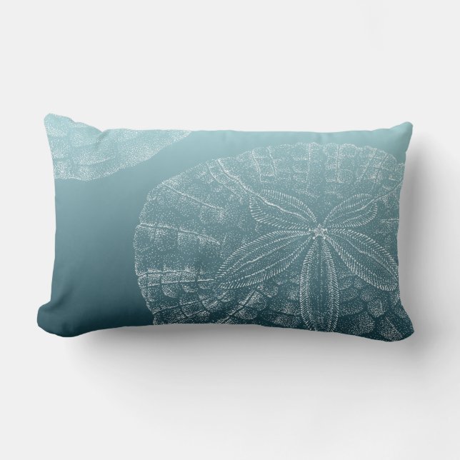 LIFE IS EEN BEACH: Sand Dollar Kussen (Voorkant)