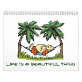 LIfe is een prachtig dagboek Kalender (Hoes)