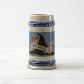 LIFE IS EEN WITCH BEER STEIN BIERPUL (Center)