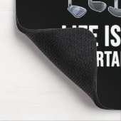 Life Is Full Of Imrtant Choices Golf Christmas Muismat (Hoek)