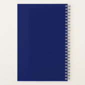 "Life is Golden" Golden Retriever Custom Spiral Notitieboek (Achterkant)