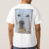 LIFE IS GOLDEN T-SHIRT (Achterkant)