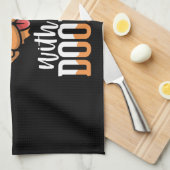 Life is Golden with My Doodle, Dogs Owner Quotes Theedoek (Quarter Fold)