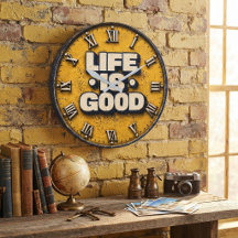 Life Is Good Inspirational Positive Home Office De