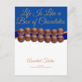 Life Is Like a Box of Chocolates Briefkaart (Voorkant)