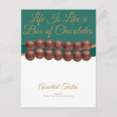 Life Is Like a Box of Chocolates Briefkaart (Voorkant)