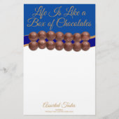 Life Is Like a Box of Chocolates Briefpapier (Voorkant)