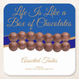 Life Is Like a Box of Chocolates Kartonnen Onderzetters