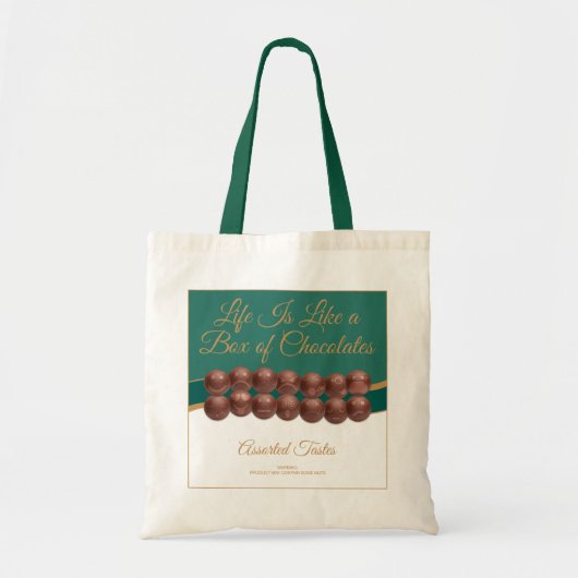 Life Is Like a Box of Chocolates Tote Bag (Voorkant)