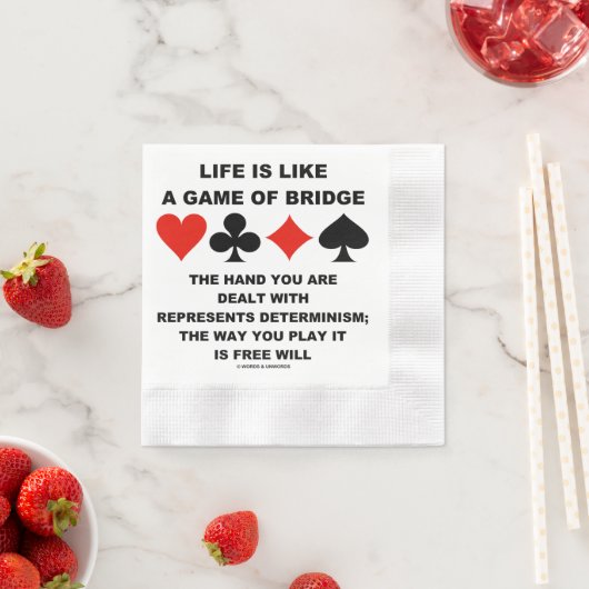 Life Is Like Game Of Bridge Determinism Free Will Servet (Insitu)