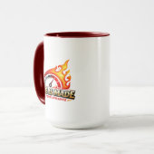 Life Is Made By Performance Flame Speedometer Mug Mok (Voorkant links)