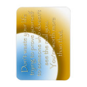 Life is Short Magnets van MDillon Design Magneet (Verticaal)