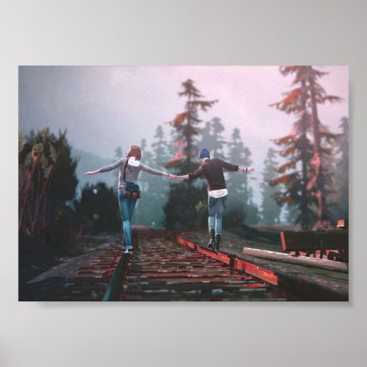 Life is Strange Railroad Track Poster (Voorkant)