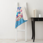 Life Is Sweet Sherpa Blanket – Cozy Cute Gift Sherpa Deken (In situ)