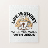 Life Is Sweet with Jesus beroemd gemaakt door Chri Legpuzzel (Verticaal)